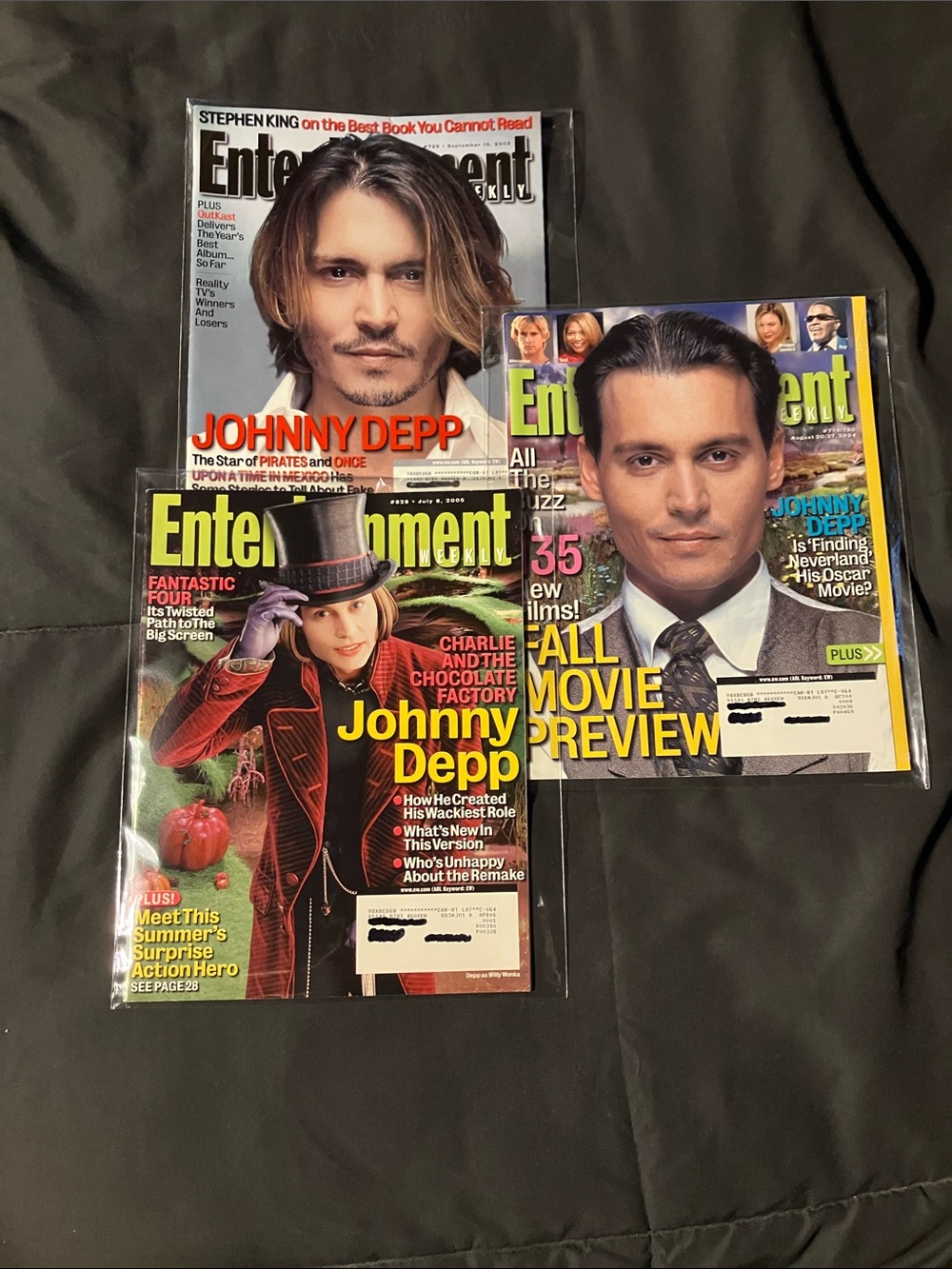 Entertainment Weekly - JOHNNY DEPP